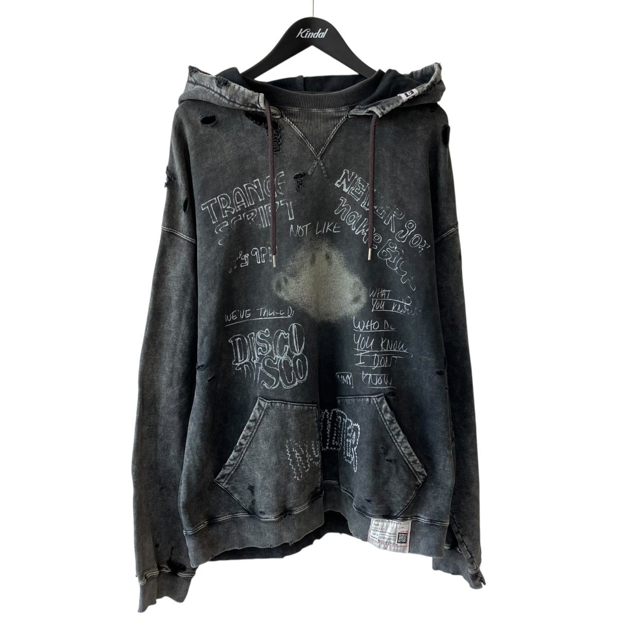 24SSBLEACHED HOODIEパーカーA12HD551
