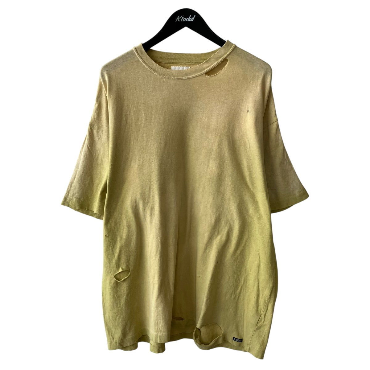 KMY-SNAKE DISTRESSED TEETシャツG14TS080