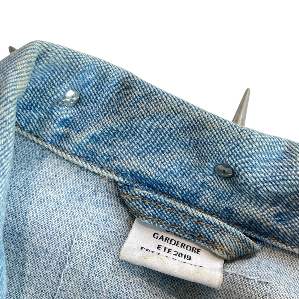 VETEMENTS(ヴェトモン) 19AWOversize Denim Jacket加工デニム