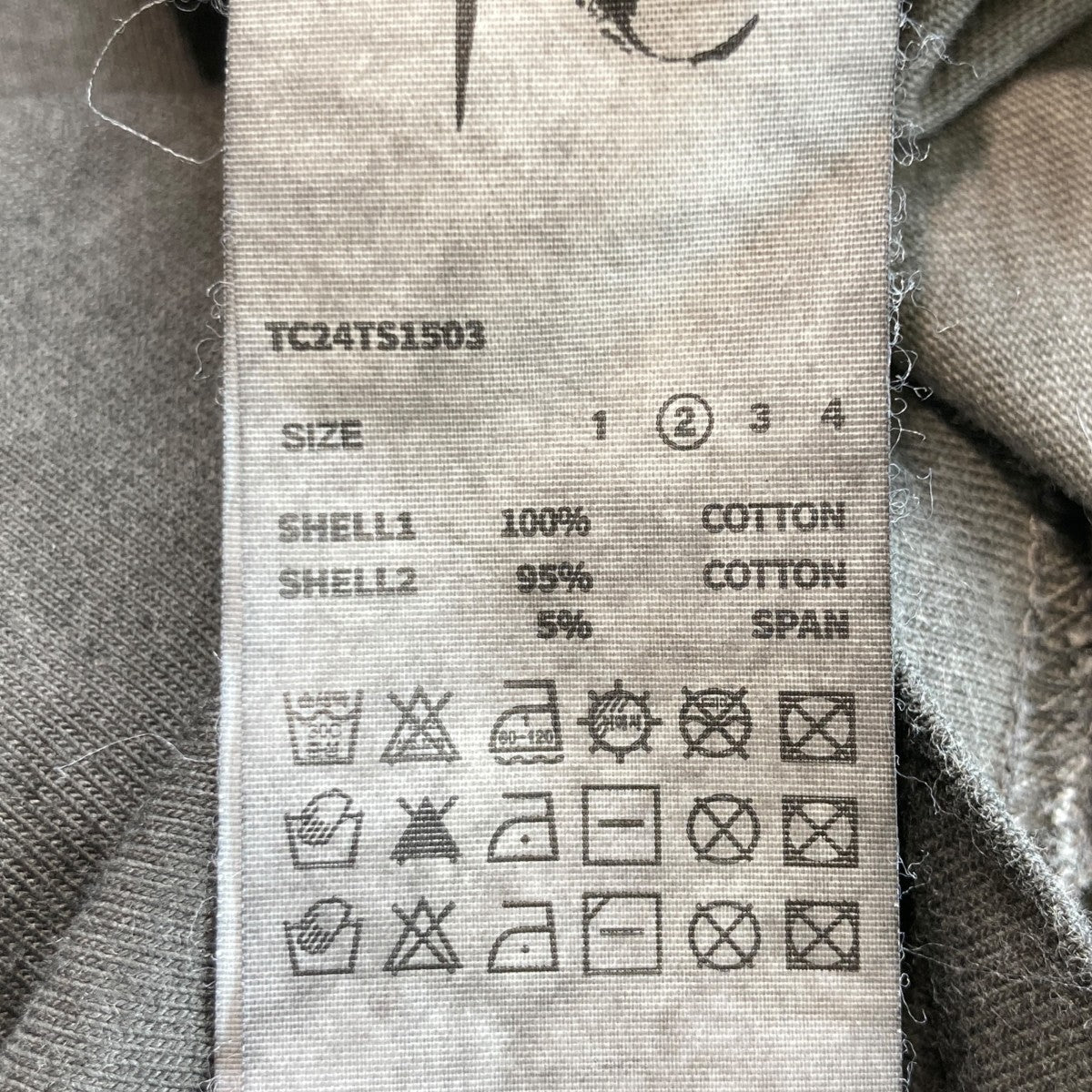 THUG CLUB TC Basic T-shirt半袖TシャツTC24TS1503 古着・中古-4枚目のアイテム画像