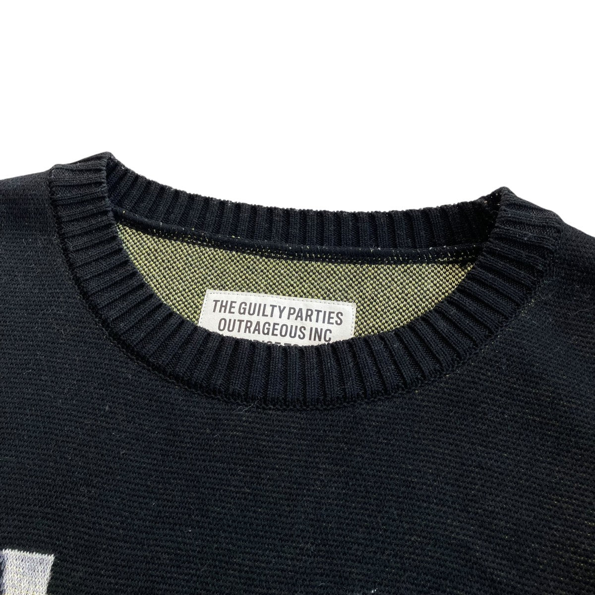 BLUE NOTE   JACQUARD KNIT SWEATERニット