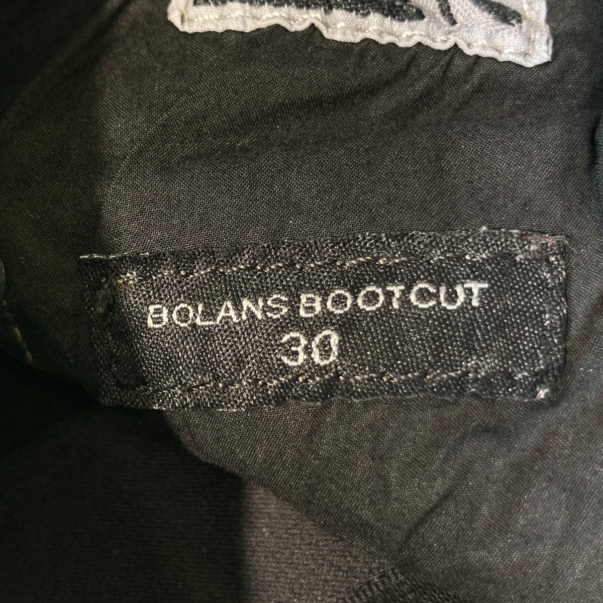 BOLAN BOOTCUTブーツカット デニムパンツDU02B4365SBB
