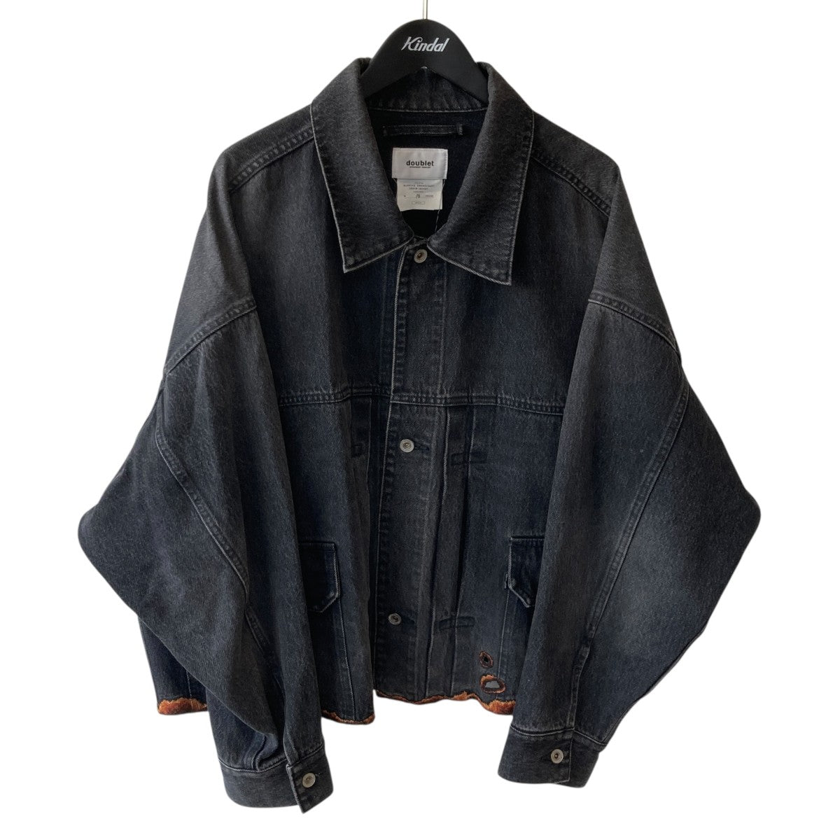 BURNING EMBROIDERY DENIM JACKETデニムジャケット22AW91BN02