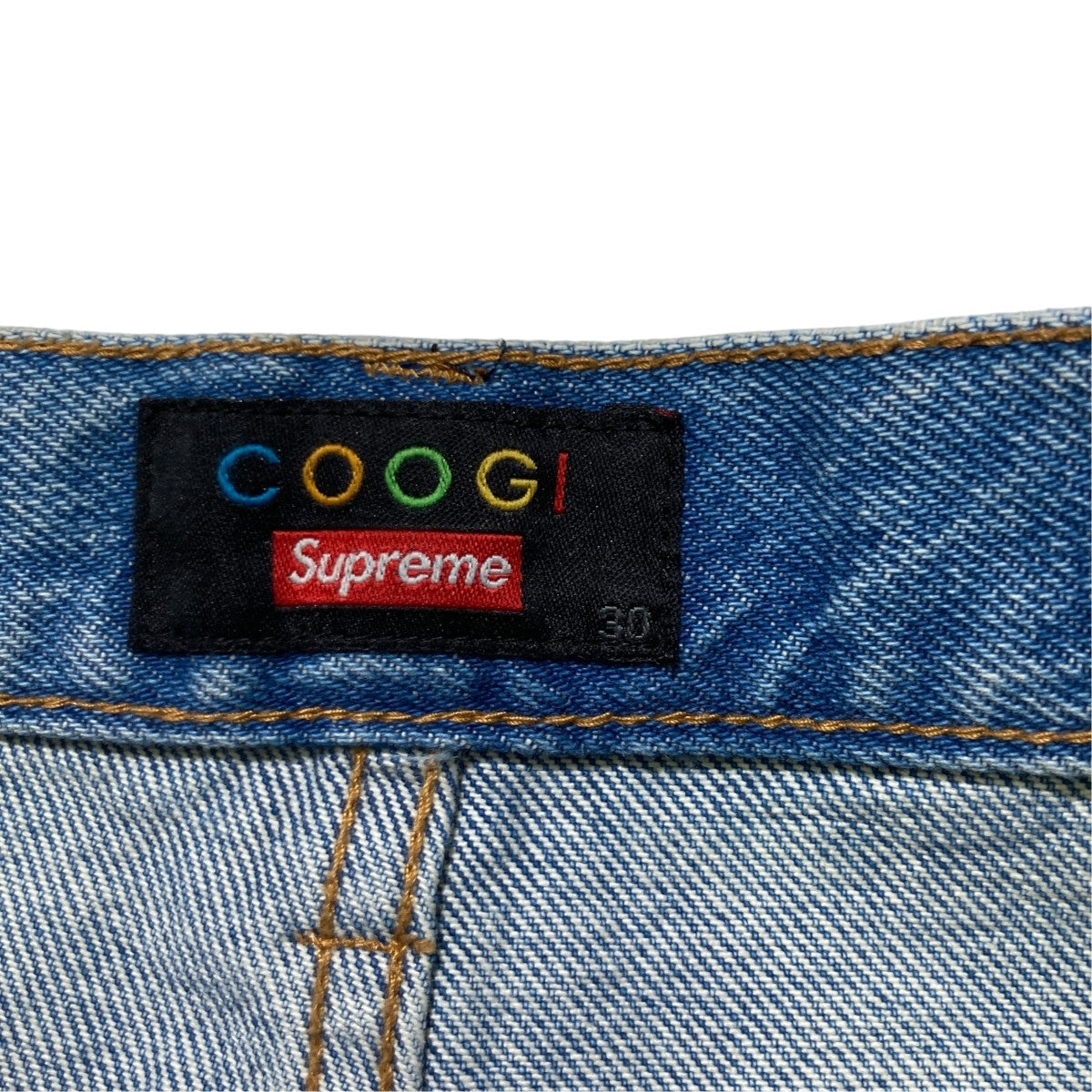 Supreme×Coogi Baggy Jean Blueデニムパンツ 古着・中古-5枚目のアイテム画像
