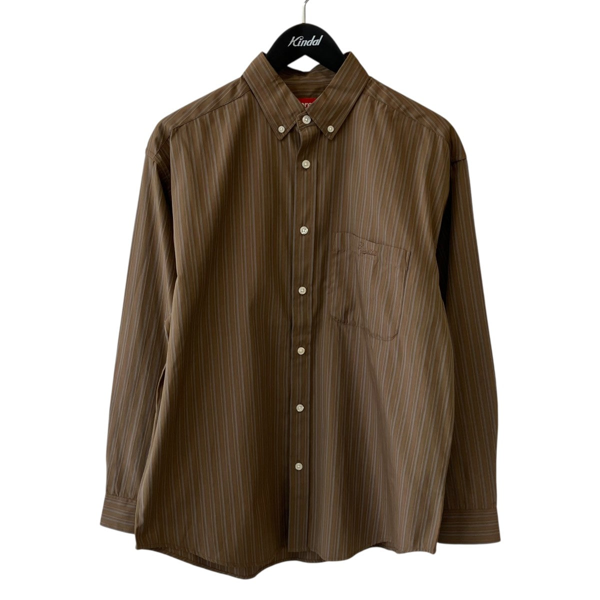 25AWLoose Fit Stripe Shirtストライプ長袖シャツ