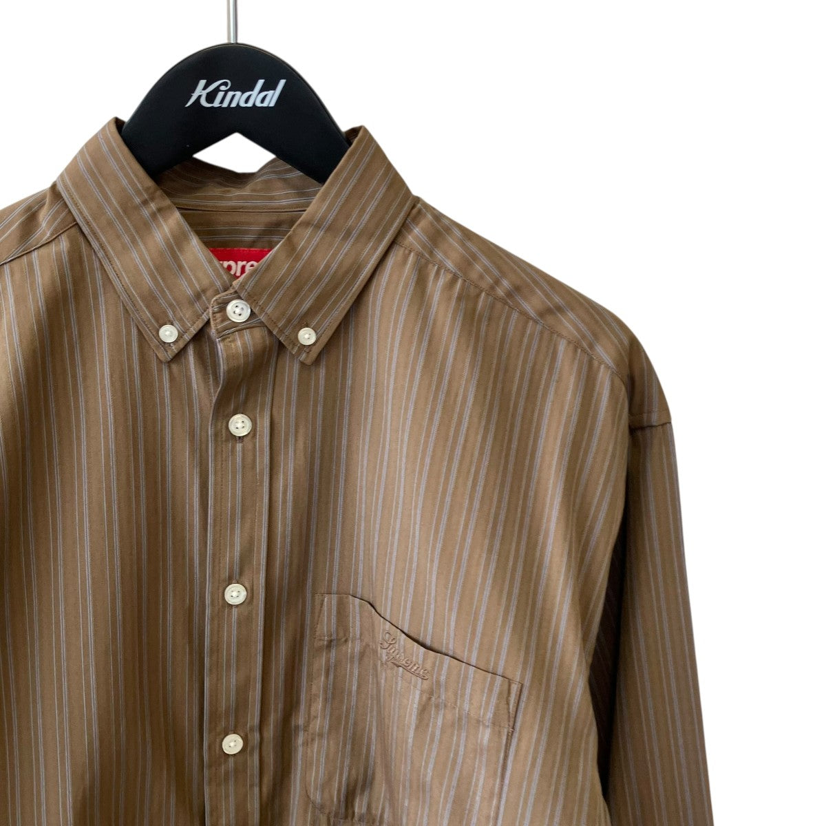25AWLoose Fit Stripe Shirtストライプ長袖シャツ
