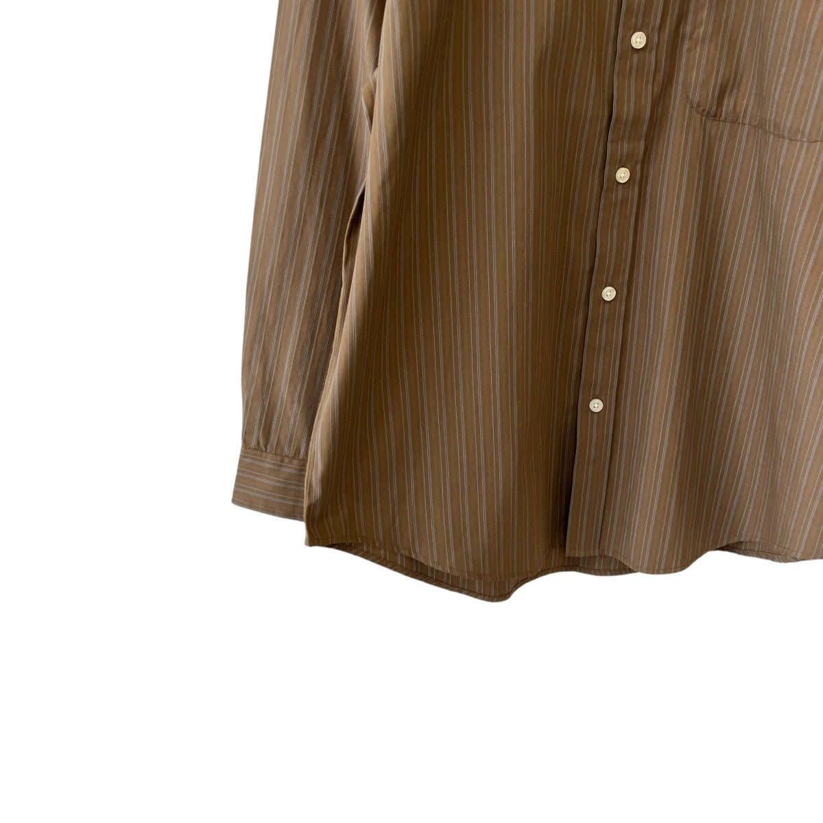 25AWLoose Fit Stripe Shirtストライプ長袖シャツ