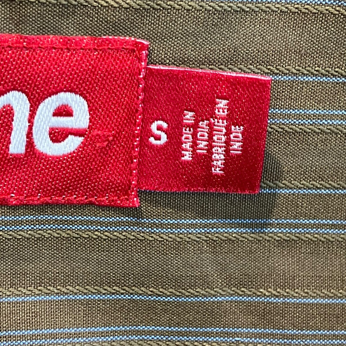25AWLoose Fit Stripe Shirtストライプ長袖シャツ