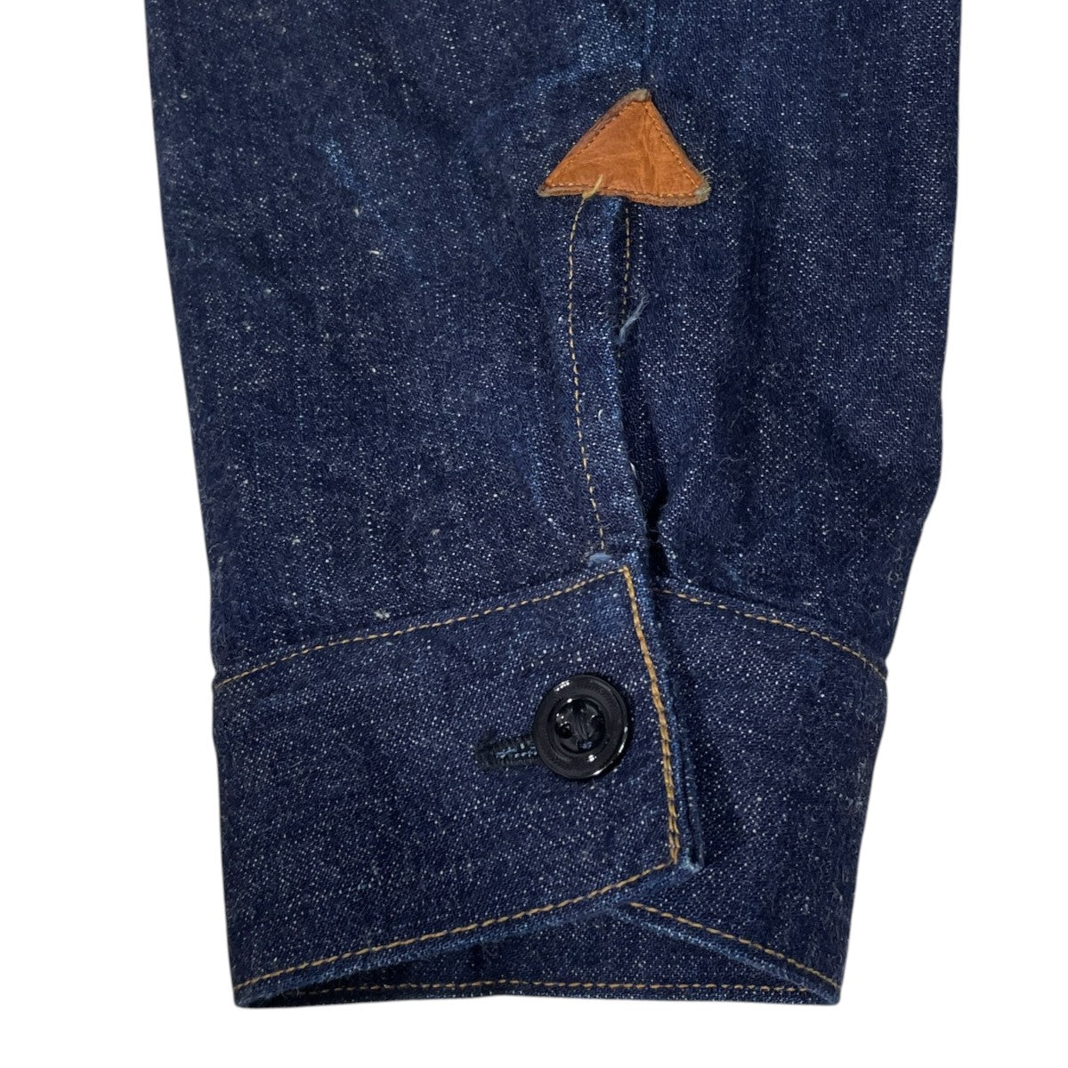 24SS デニムジャケット HEAVY LEATHER BOUND BROWSE ヘビー レザー バウンド ブラウス 2214