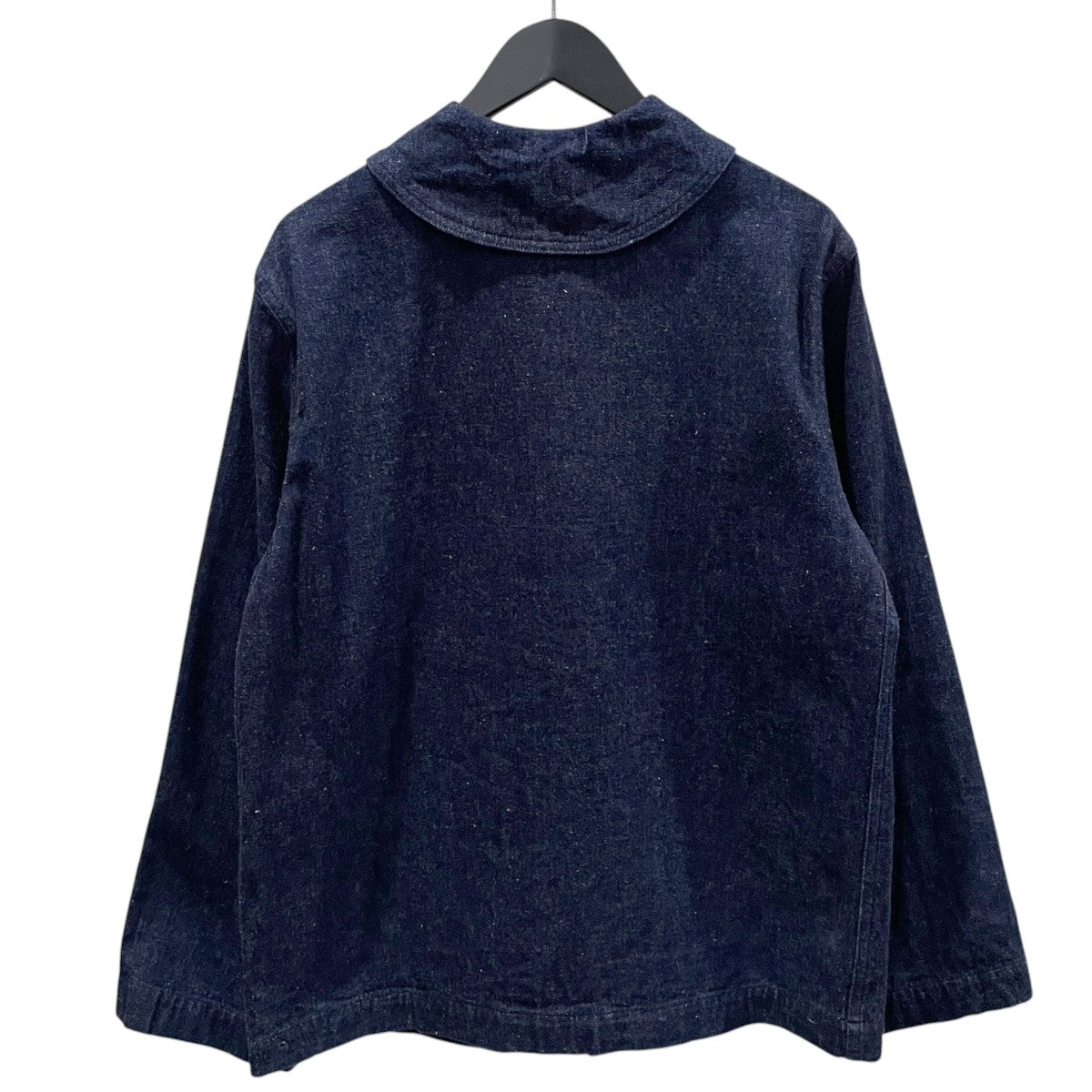 ヘチマ襟デニムデッキジャケット WAREHOUSE U．S．NAVY SHAWL COLLAR COVERALL