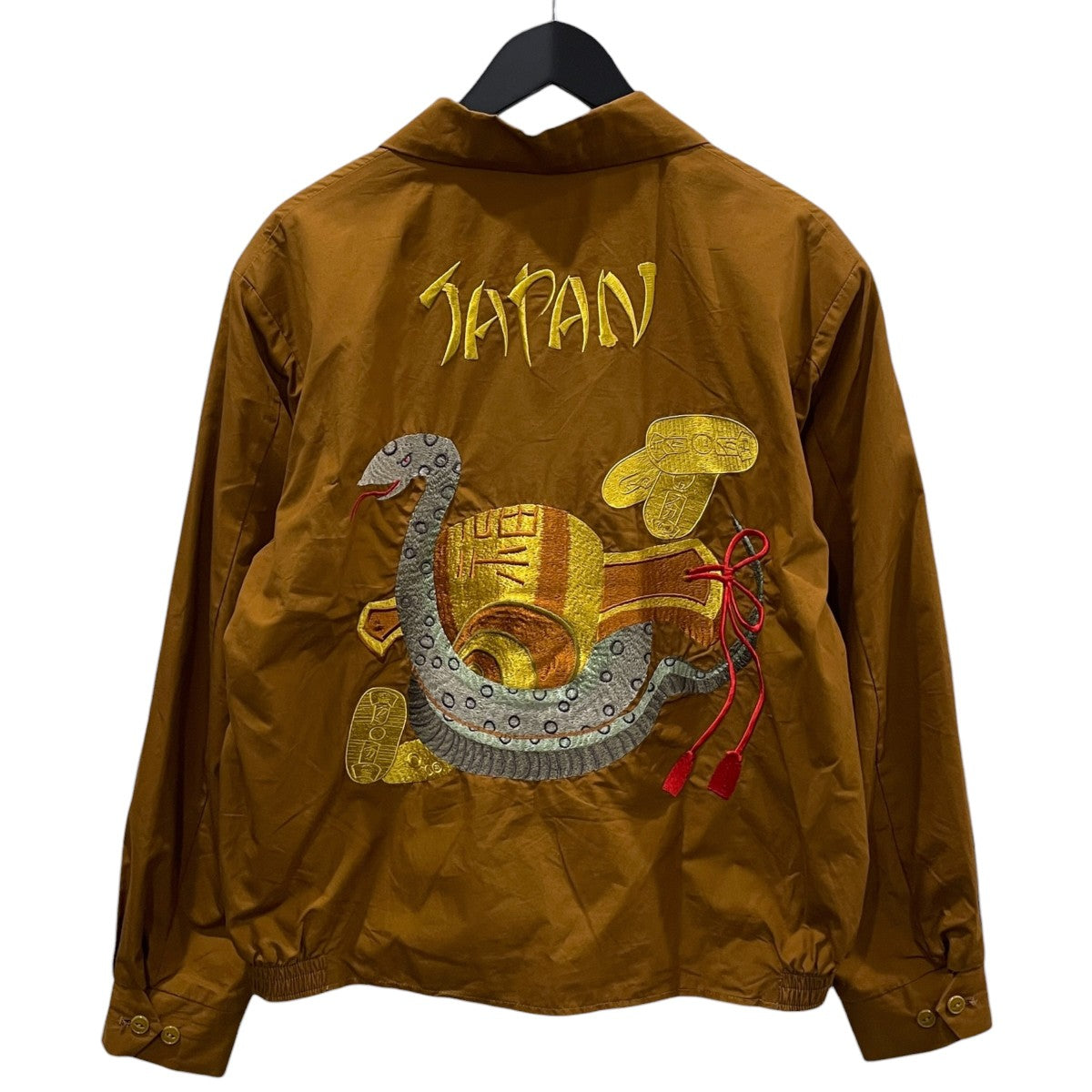 ジップアップジャケット Embroidered Jacket SNAKE and GAVEL エンブロイダード ジャケット “スネーク アンド ガベル DJ-1200