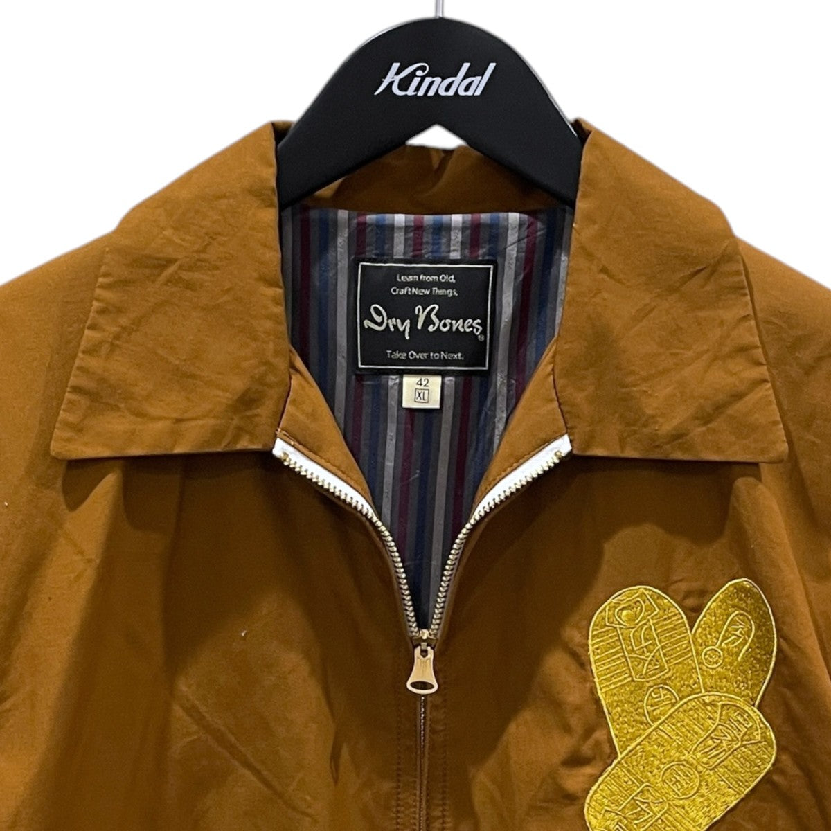 ジップアップジャケット Embroidered Jacket SNAKE and GAVEL エンブロイダード ジャケット “スネーク アンド ガベル DJ-1200