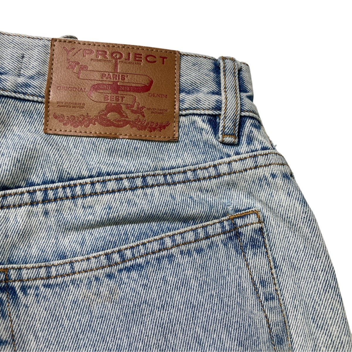 Cowboy Cuff Jeansデニムパンツ