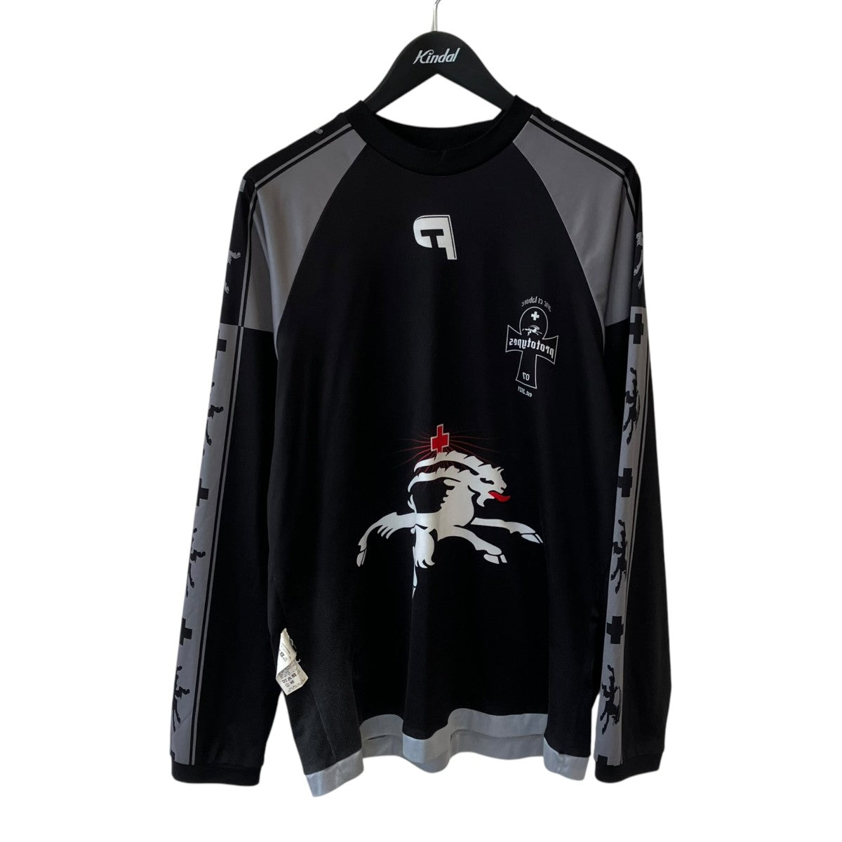 25SSInside Out Football長袖カットソー31PT07T003USG