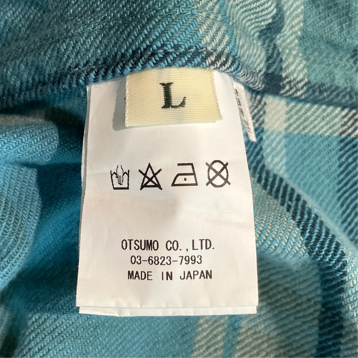 23SSChecked Overshirt長袖シャツHM25SH003