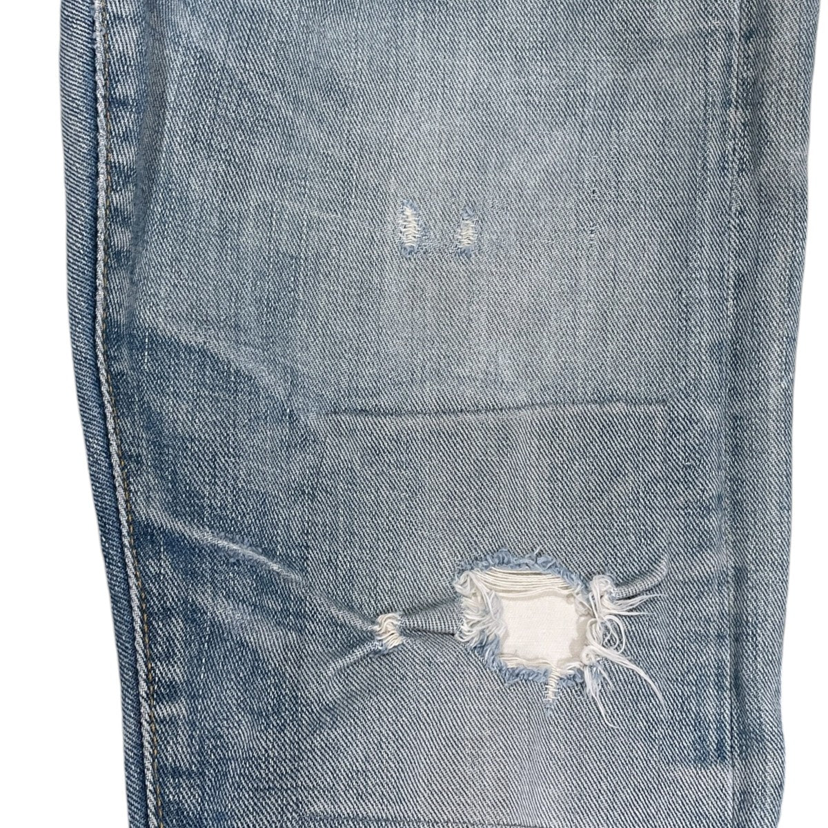 加工デニムパンツ SLIM BOOT CUT JAPAN WOVEN スリムブーツカット ジャパンウーヴン MNRRDNMM4P00035