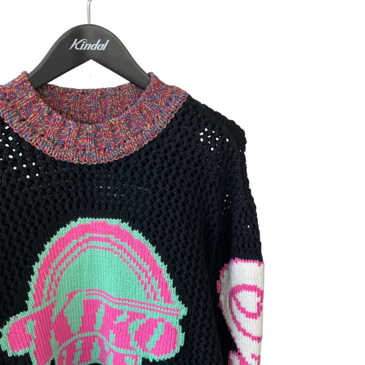 HG X KIKO LOGO MESH PULLOVERニット