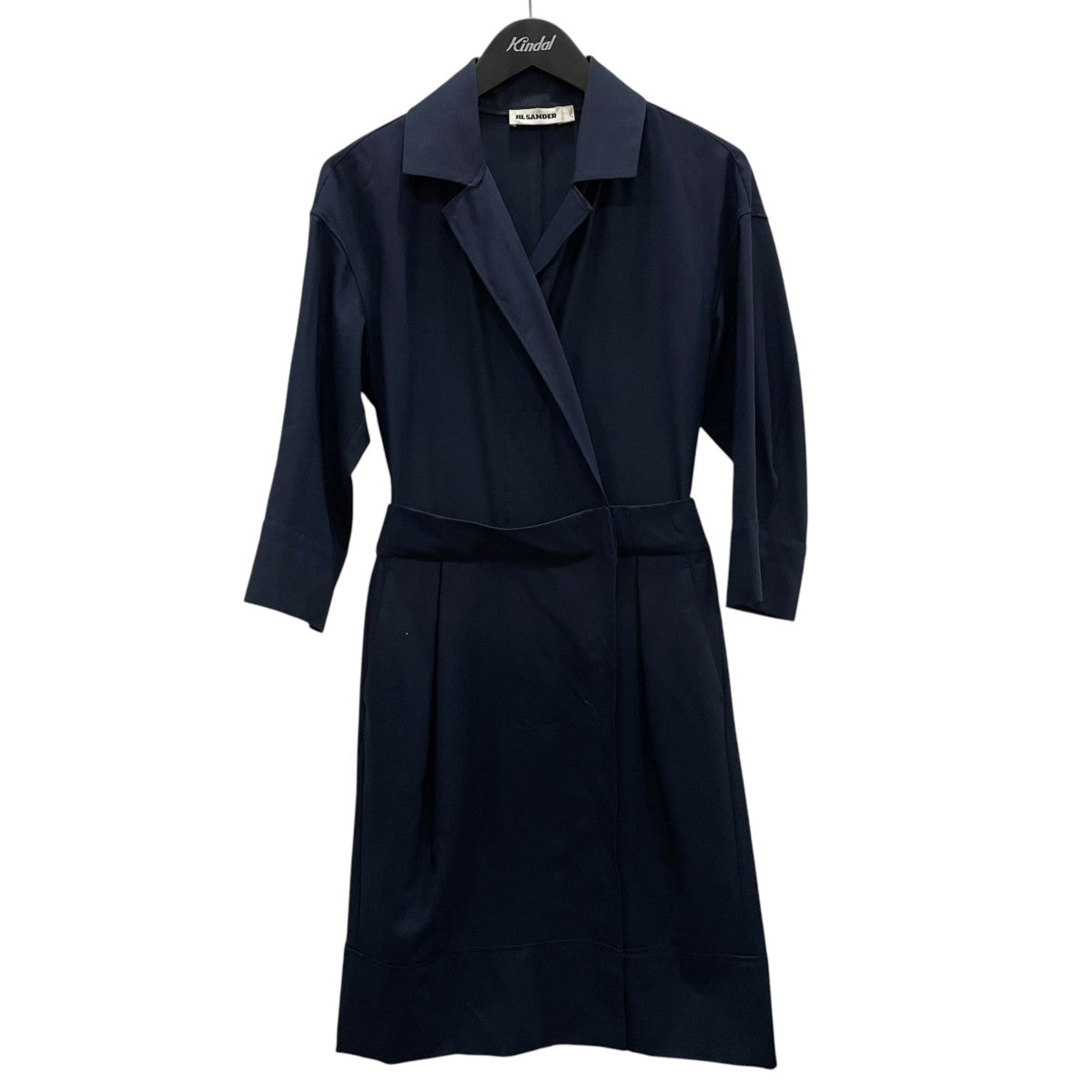 アシンメトリックラップドレスコートOW401506