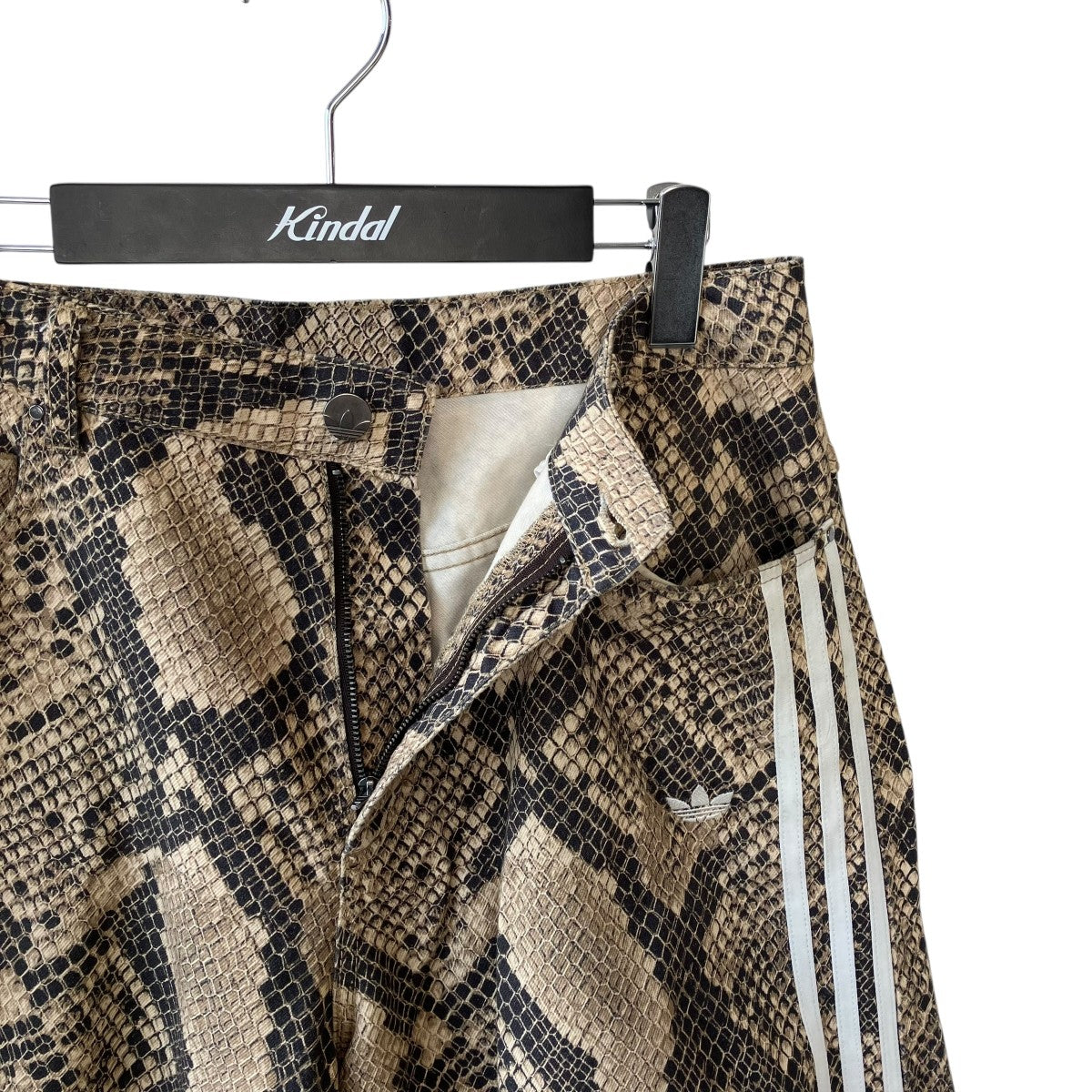 SNAKE PRINT DENIM BERMUDAハーフパンツKX1899