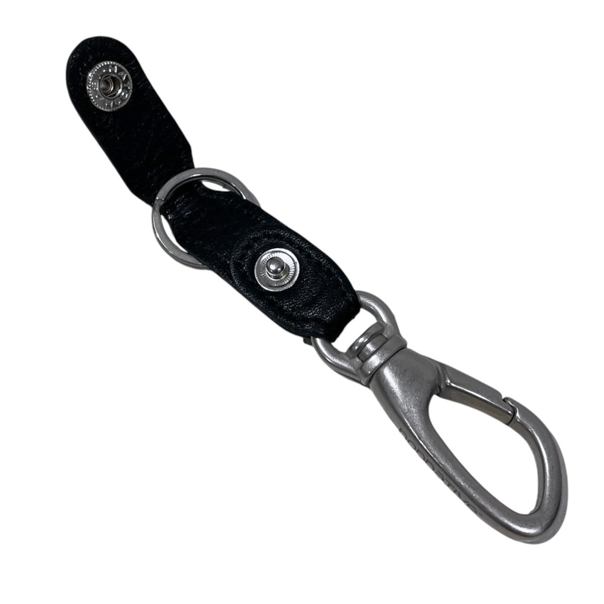 レザーキーホルダー DWELLER KEY RING WITH LEATHER STRAP ドゥエラー キー リング ウィズ レザー ストラップ