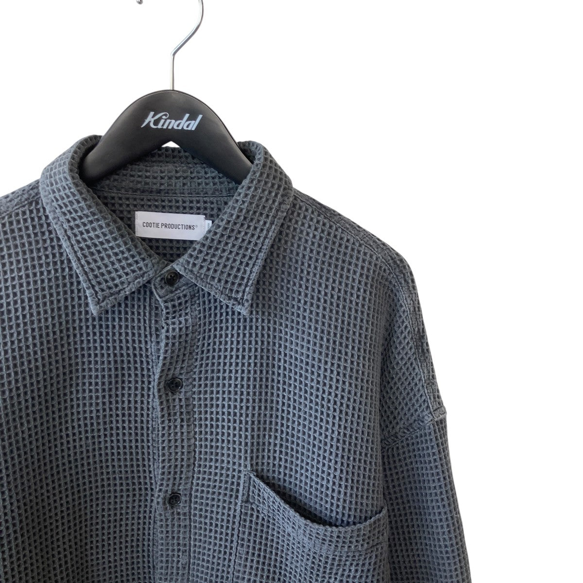 25AWPigment dyed waffle jacket長袖シャツCTE-25A406