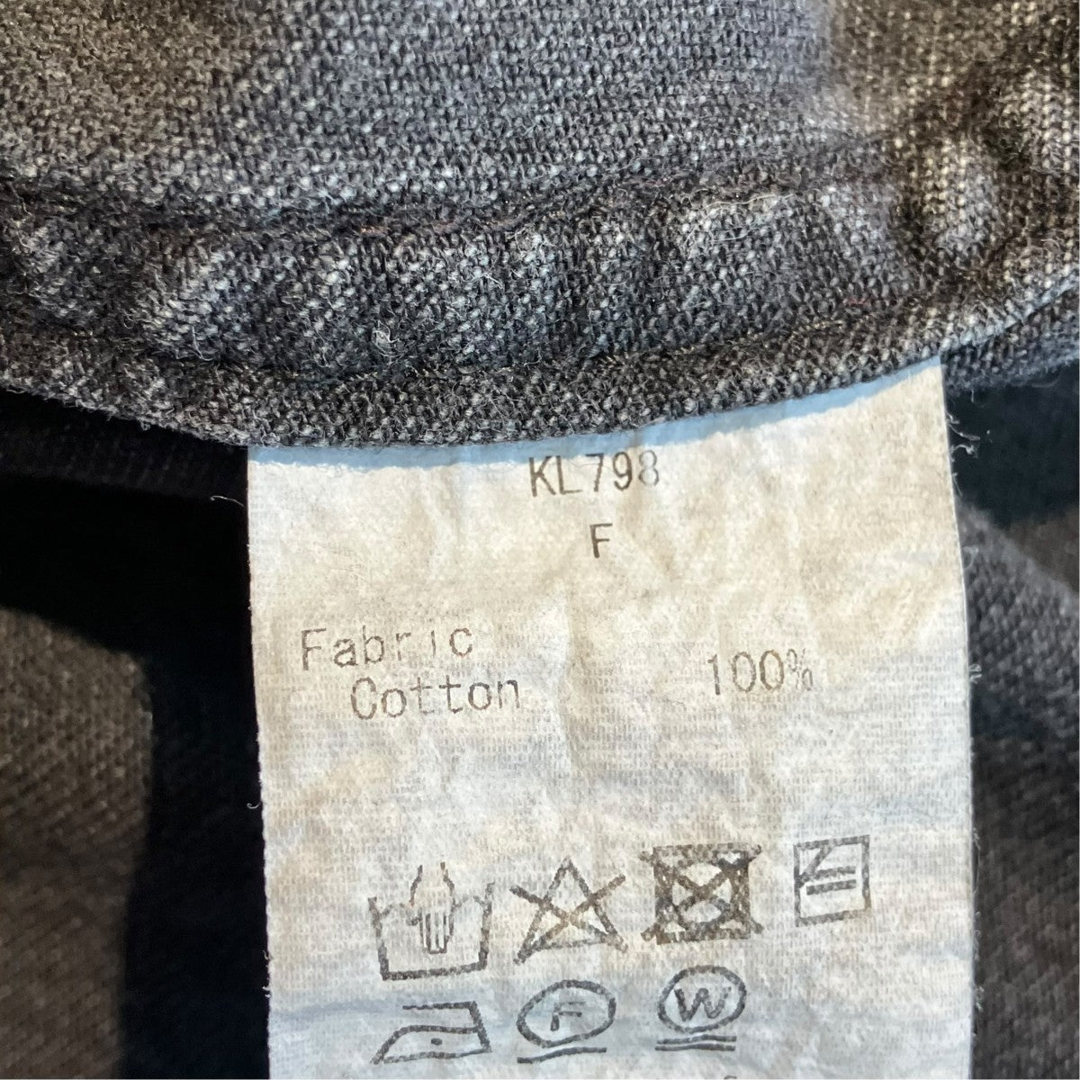 24SSDestroy Pullover Denim Shirts長袖シャツKL798