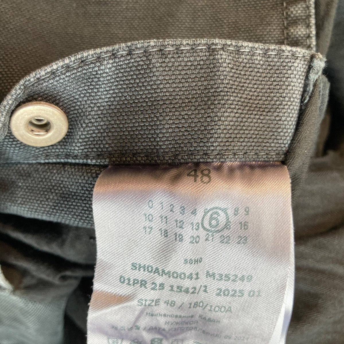 25SSHeavy Weight Washed Chore JacketデニムジャケットSH0AM0041