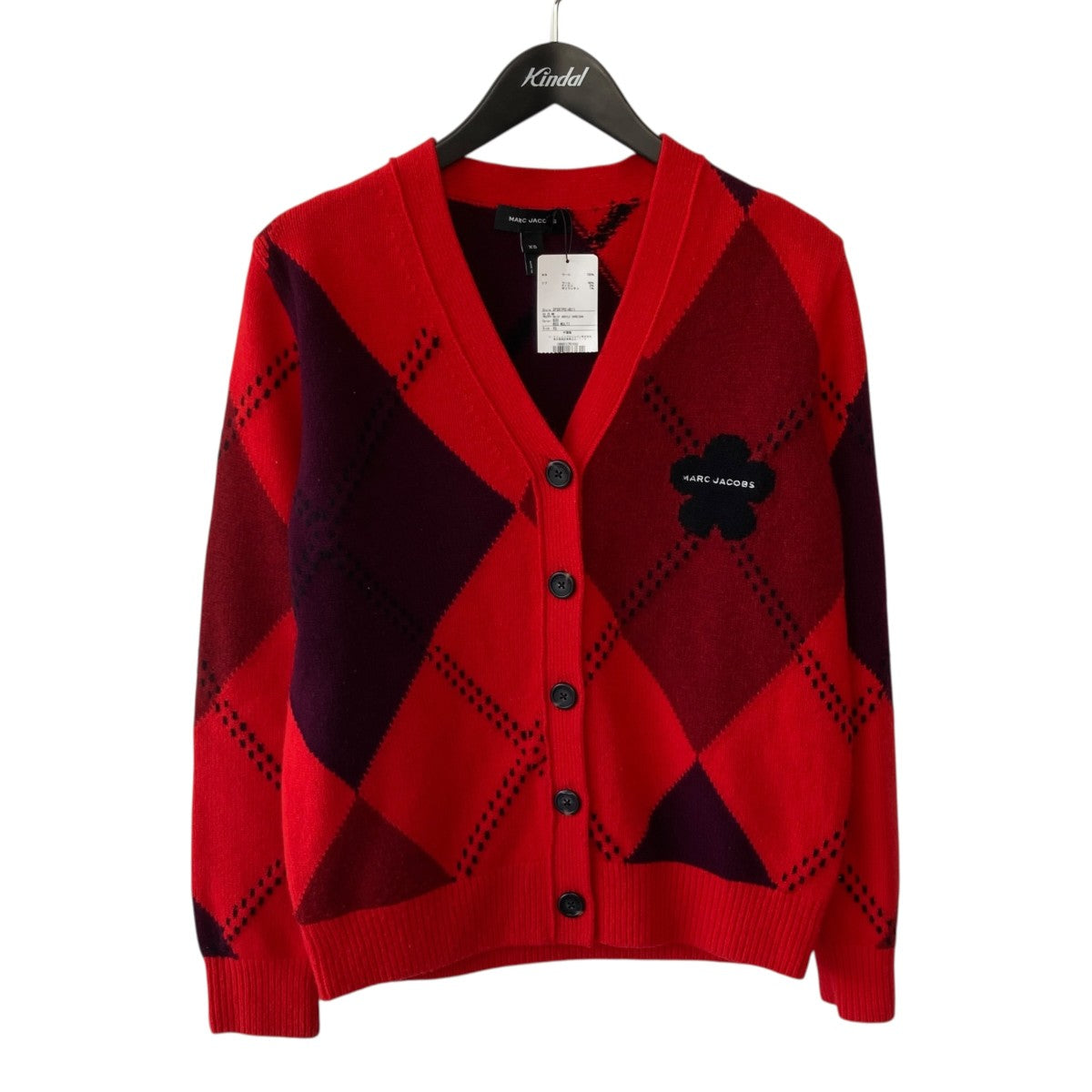 Preppy Daisy Argyle Cardiganカーディガン2F5RTP014K11