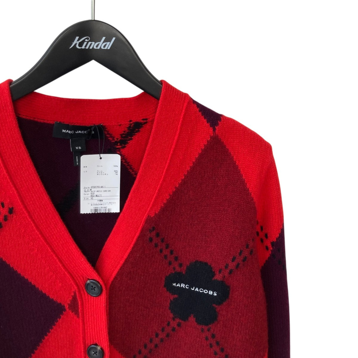 Preppy Daisy Argyle Cardiganカーディガン2F5RTP014K11