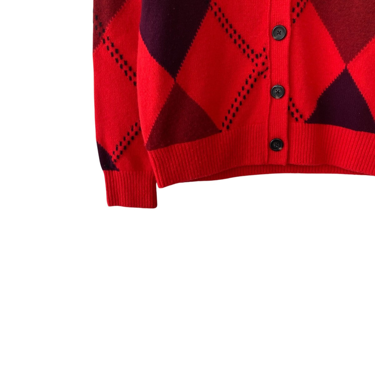 Preppy Daisy Argyle Cardiganカーディガン2F5RTP014K11