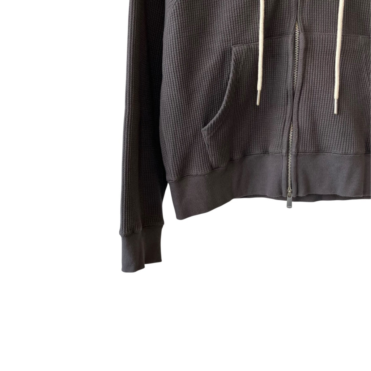 nap waffle zipper hoodieジップパーカー