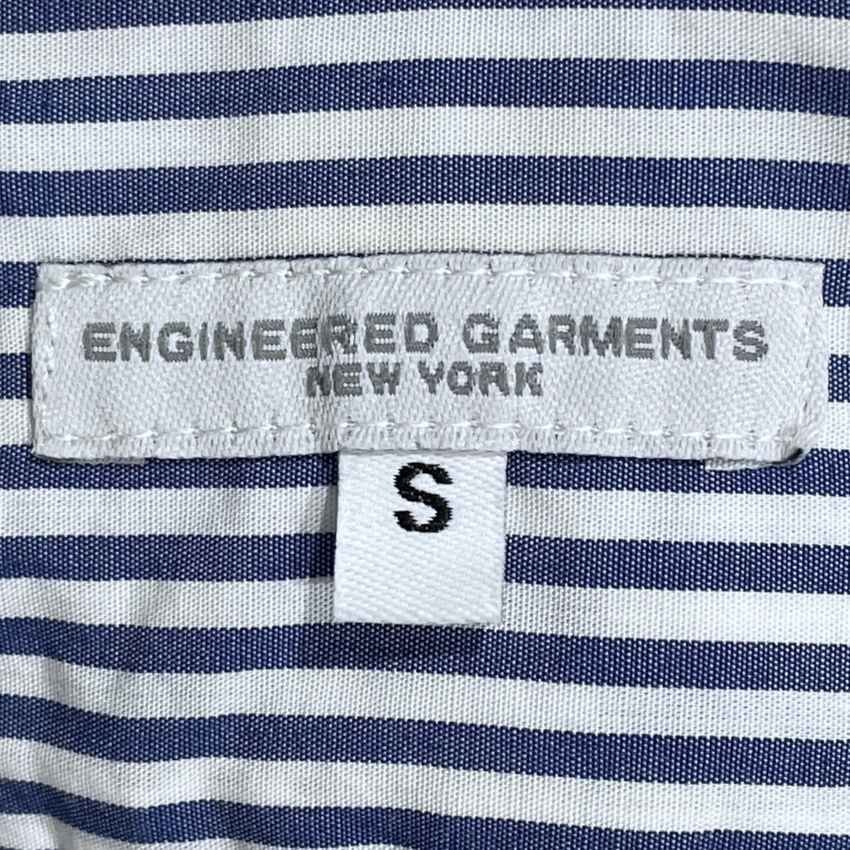 22SS コンボ ショート カラー シャツ - キャンディ ストライプ ブロードクロス Combo Short Collar Shirt - Candy Stripe Broadcloth