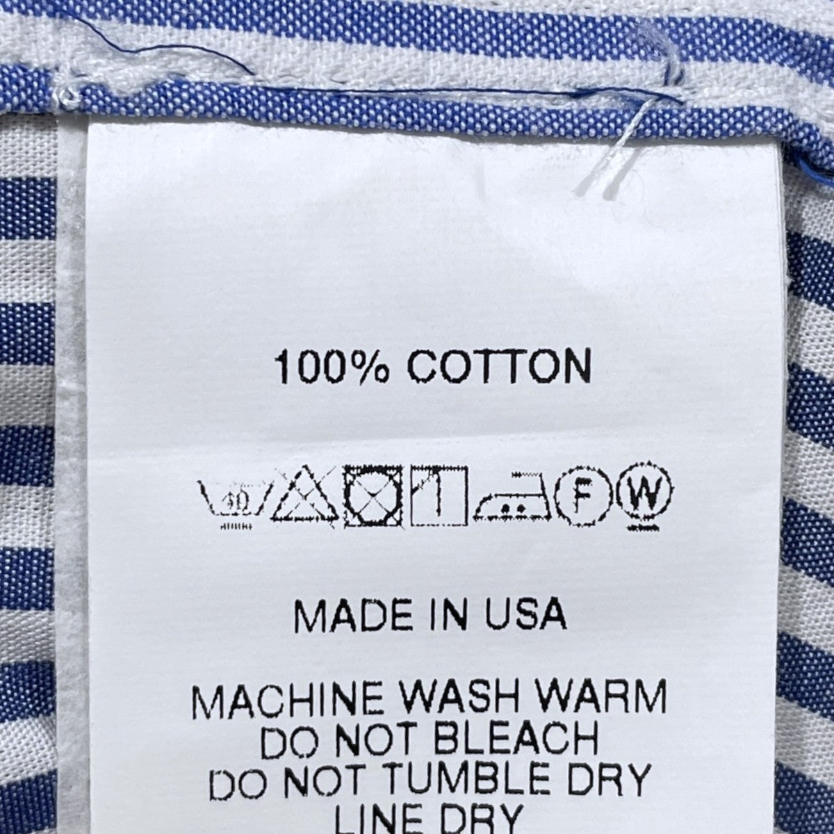 22SS コンボ ショート カラー シャツ - キャンディ ストライプ ブロードクロス Combo Short Collar Shirt - Candy Stripe Broadcloth