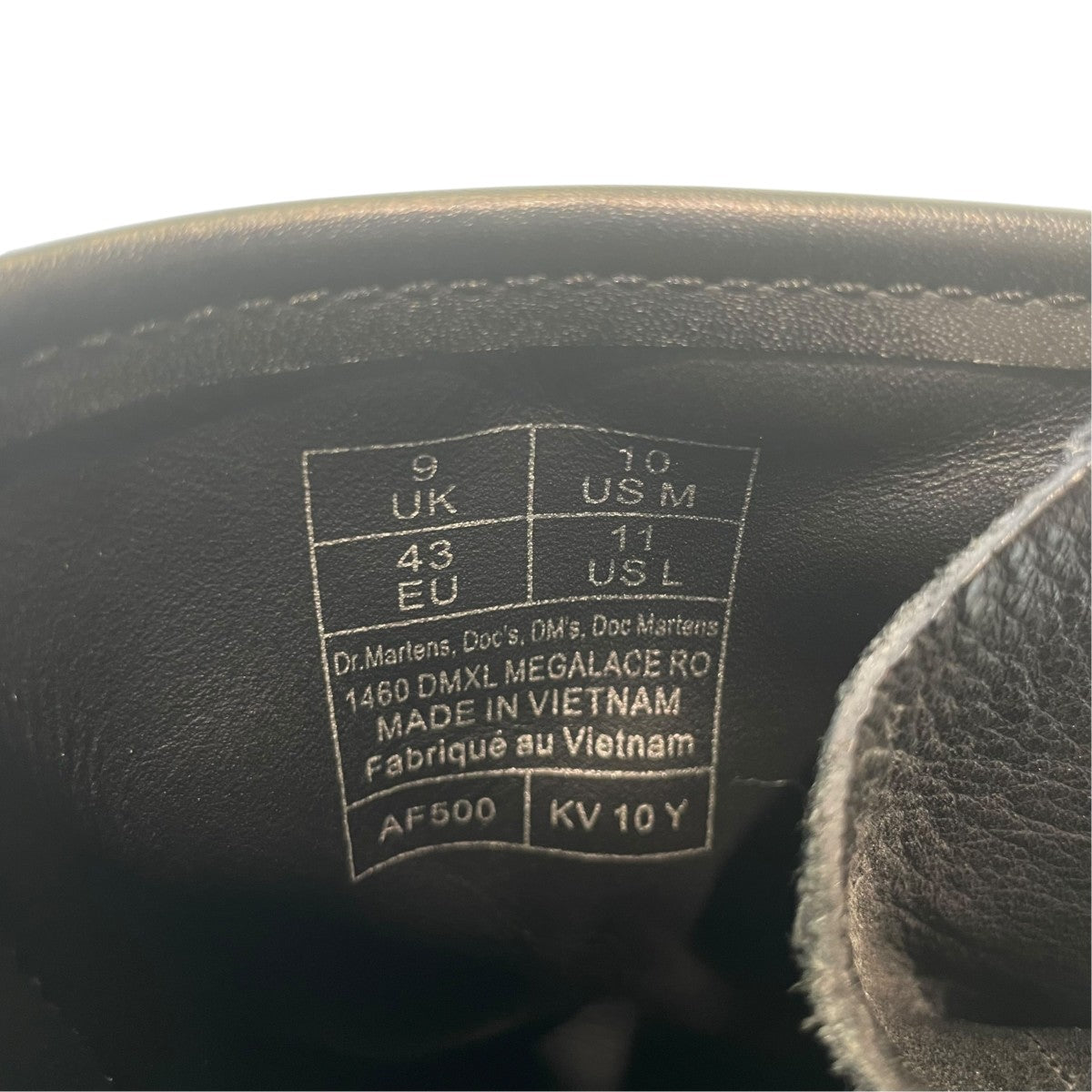 1460 DMXL Megalaced BootブーツAF500