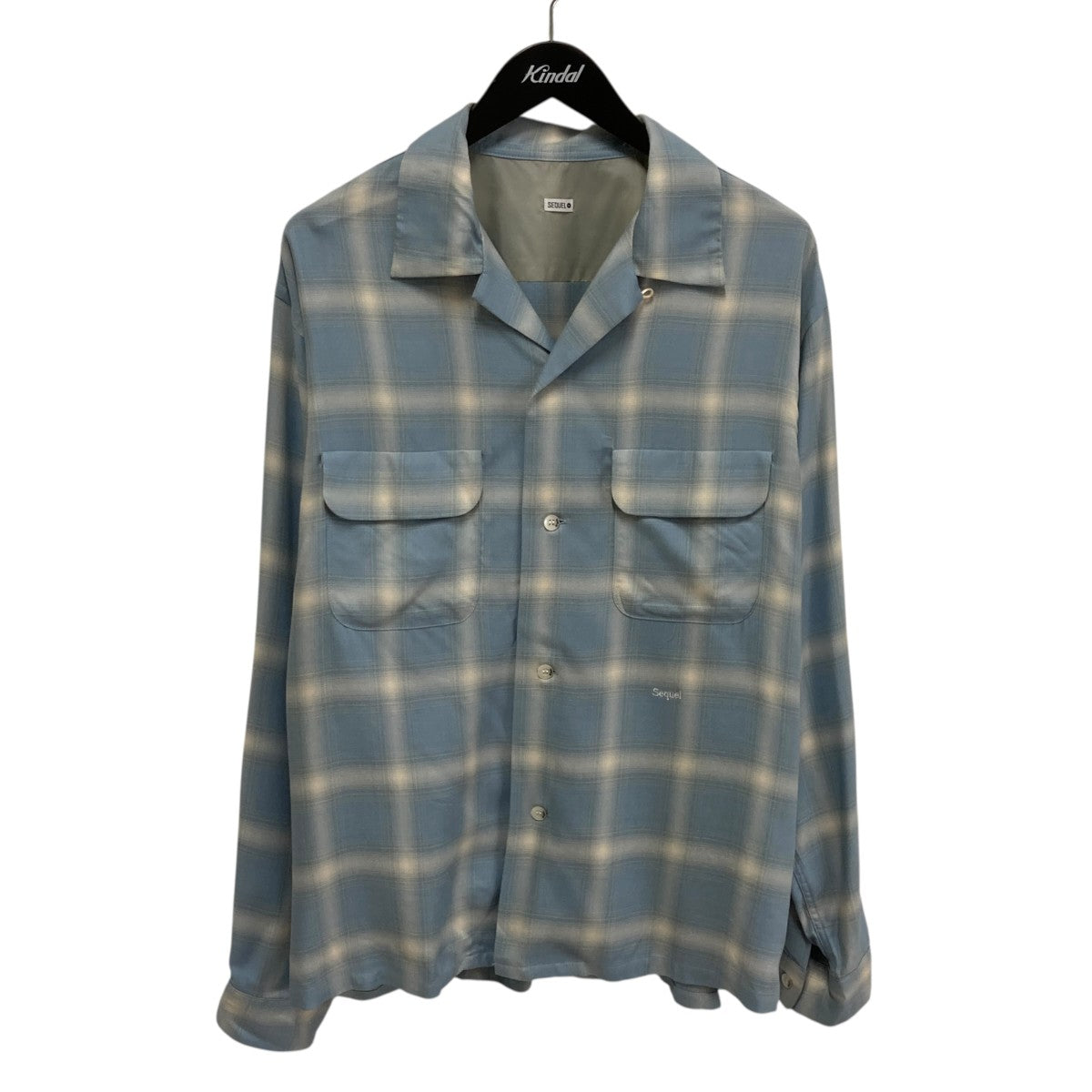 26SSOMBRE CHECK LONG SLEEVE SHIRT長袖シャツ