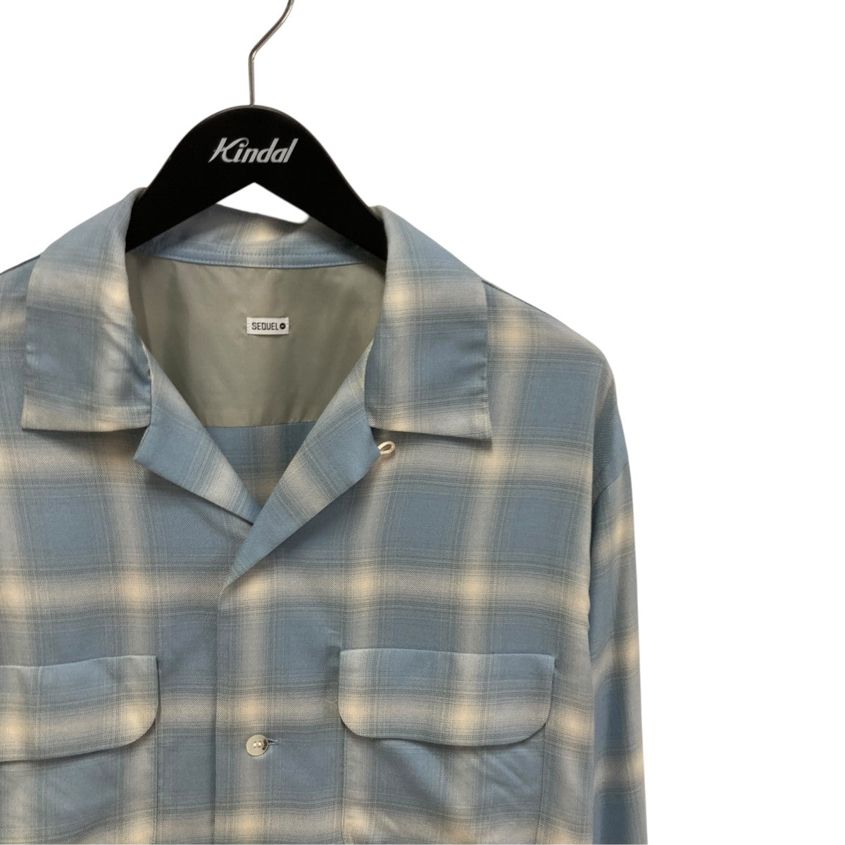 26SSOMBRE CHECK LONG SLEEVE SHIRT長袖シャツ
