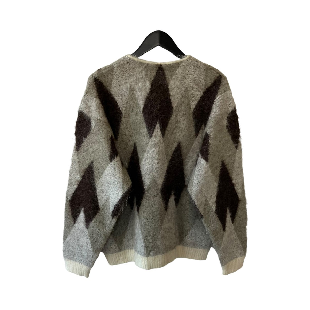 KNIT CARDIGAN／ARGYLEカーディガンSM-HR1-0000-074