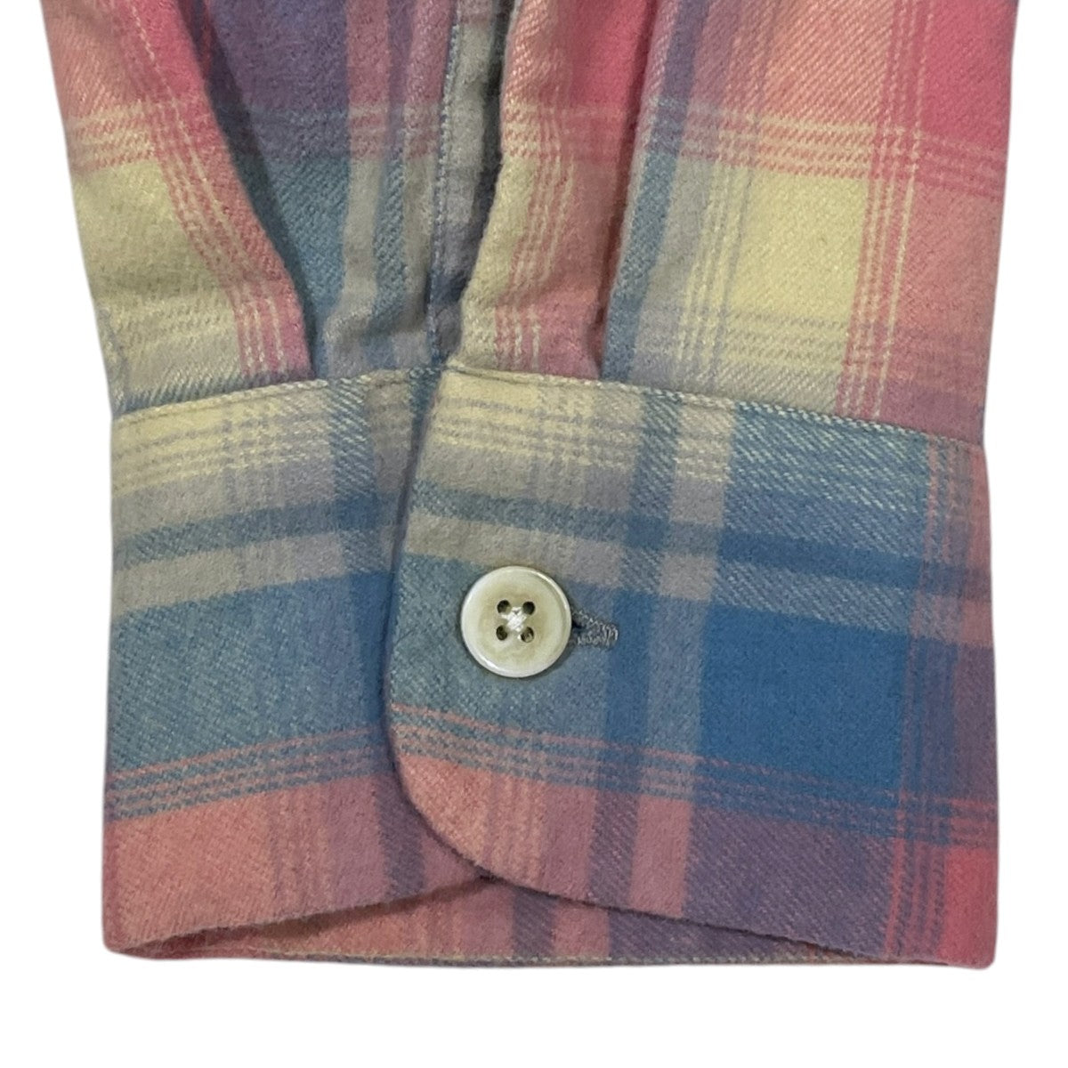 チェック柄オープンカラーシャツ Open Collar Shirt 5475-1000