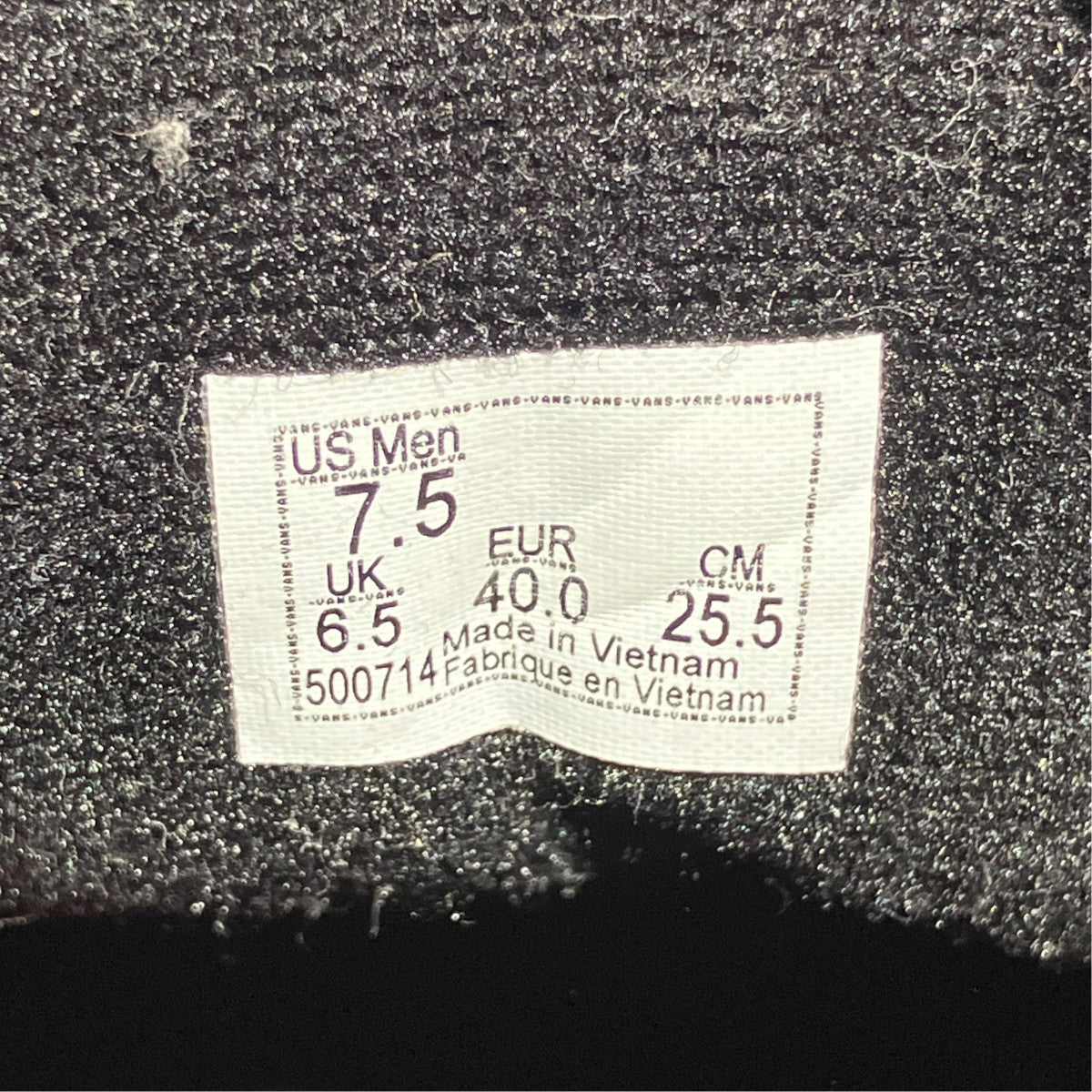 VANS SK8 HIハイカットスニーカーVN0A5FCCBKA 古着・中古-6枚目のアイテム画像