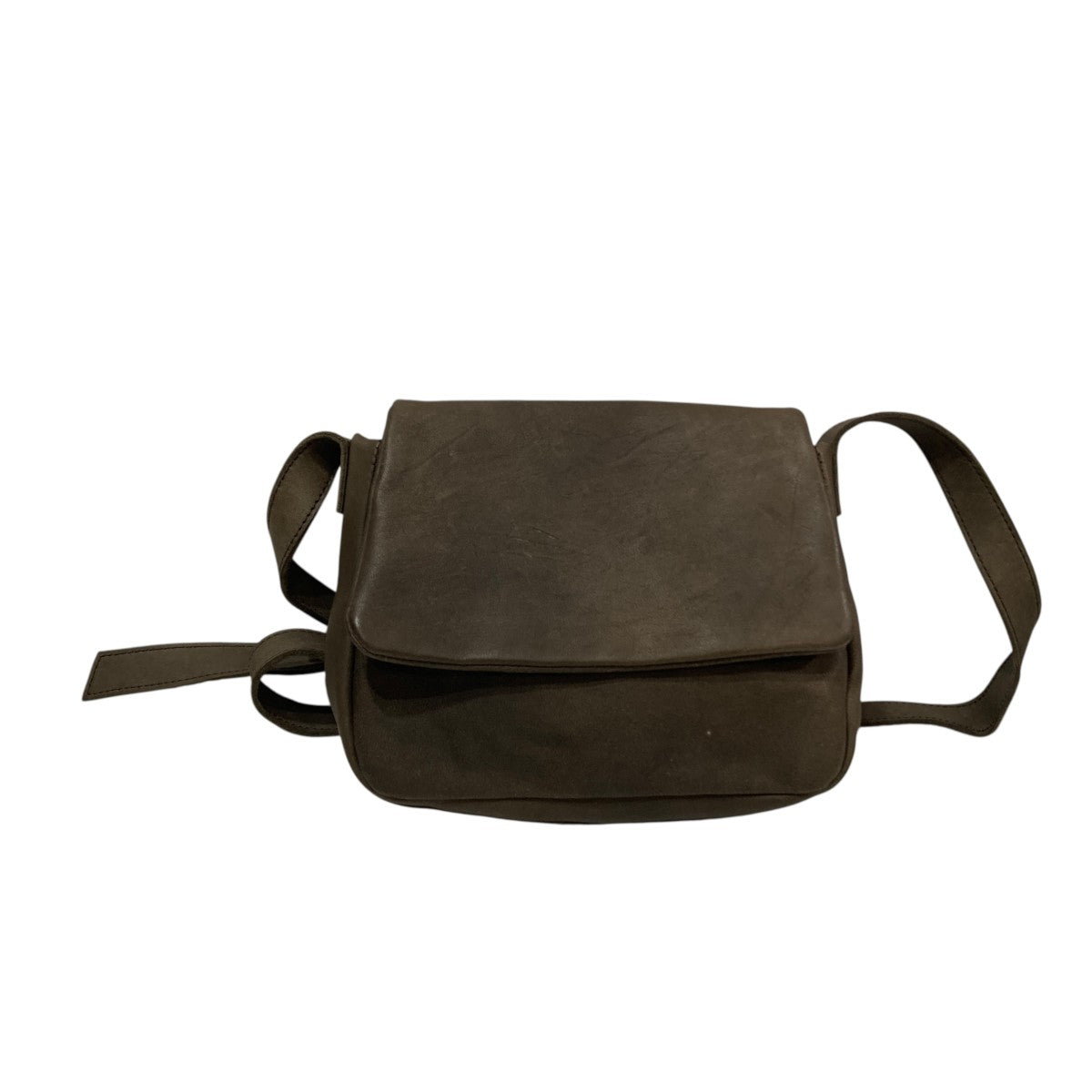 frap shoulder bagレザーショルダーバッグ