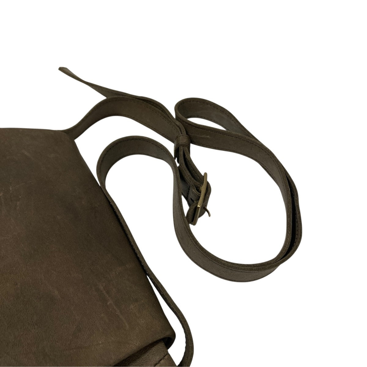 frap shoulder bagレザーショルダーバッグ