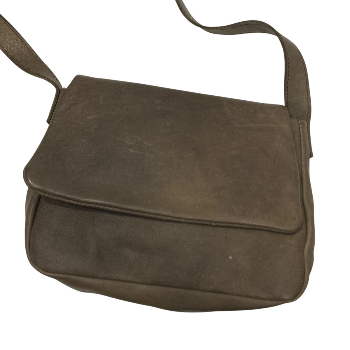 frap shoulder bagレザーショルダーバッグ