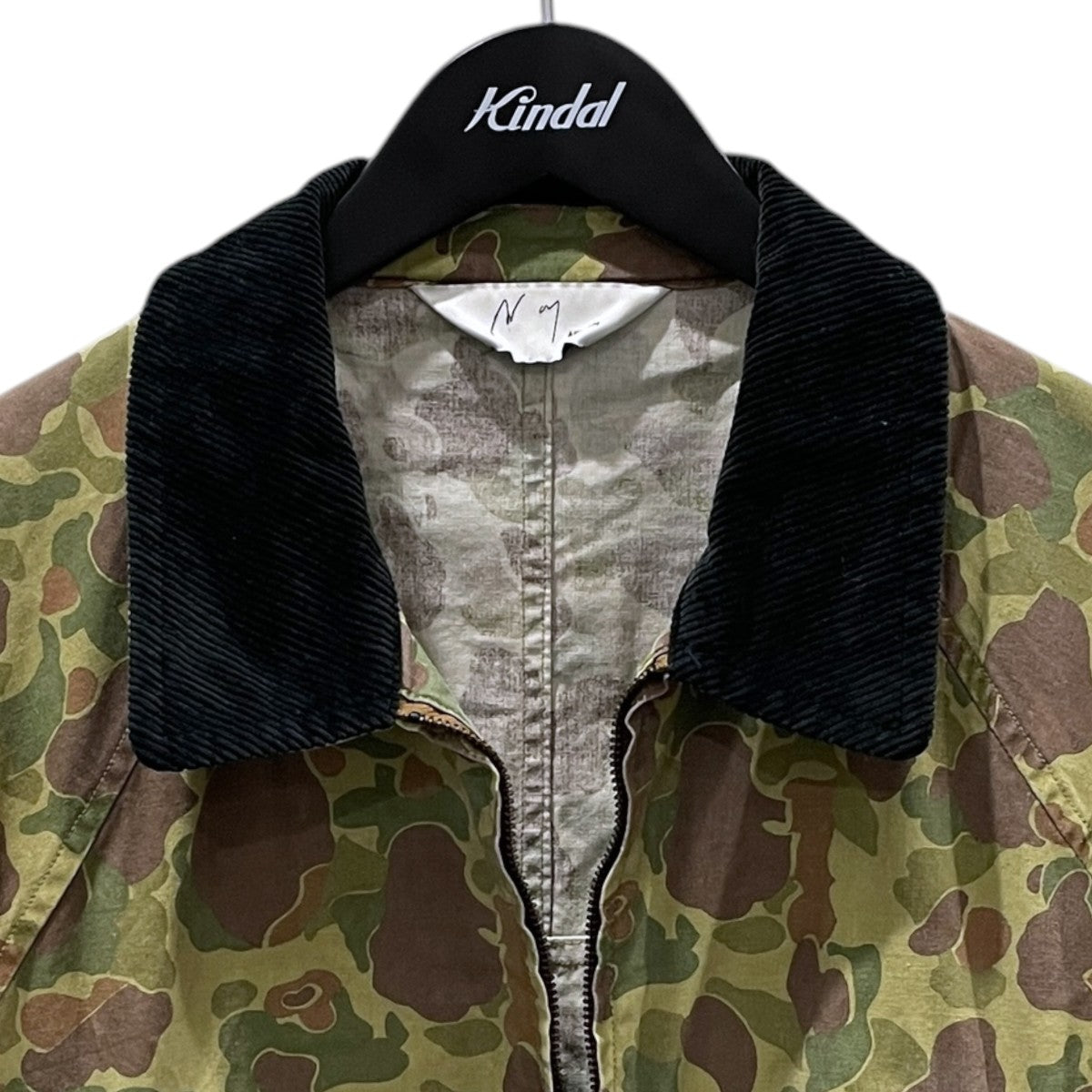 26SS ダックハンターカモ柄ジャケット CAMO ZIPUP JACKET カモ ジップアップ ジャケット ANC-JK83-DH