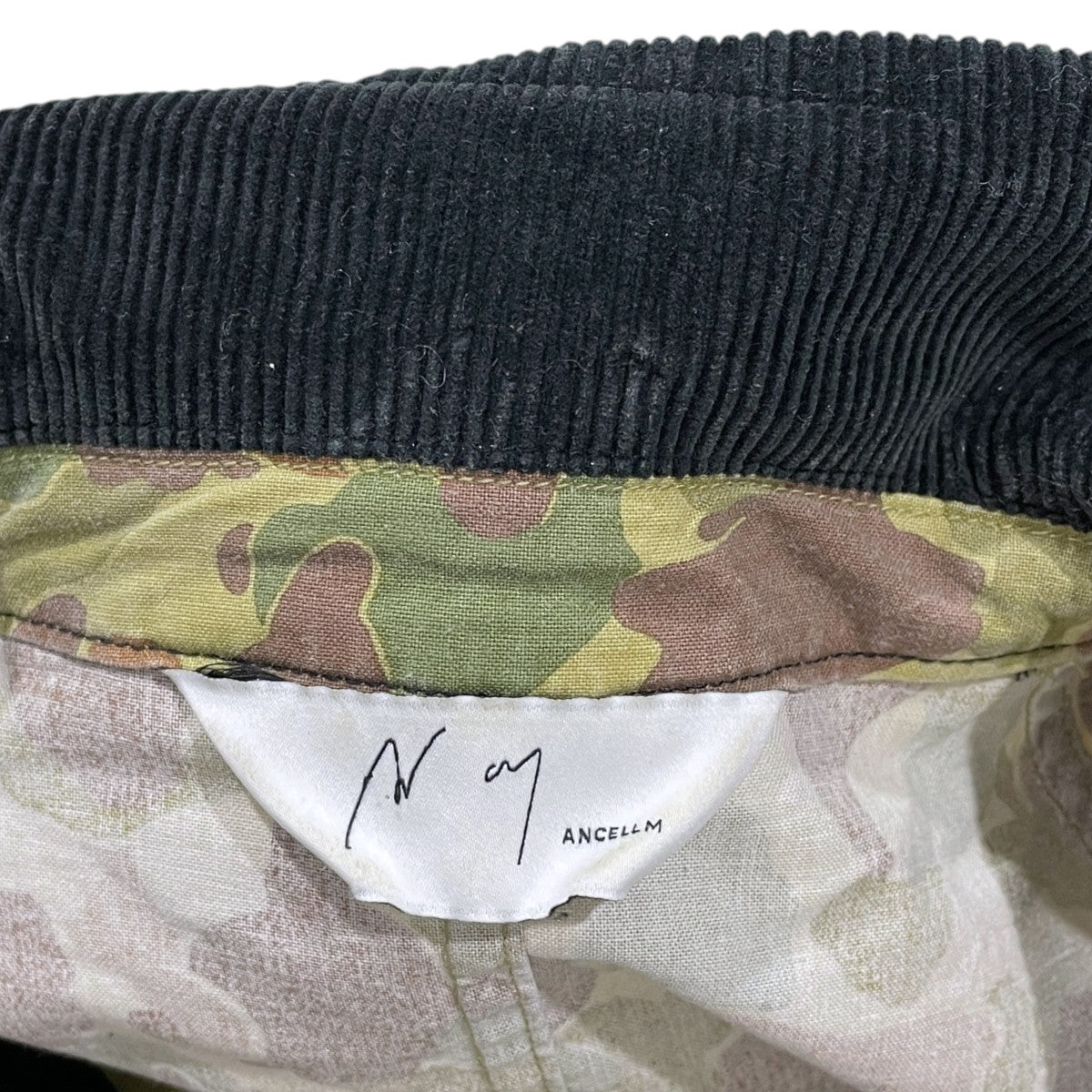 26SS ダックハンターカモ柄ジャケット CAMO ZIPUP JACKET カモ ジップアップ ジャケット ANC-JK83-DH