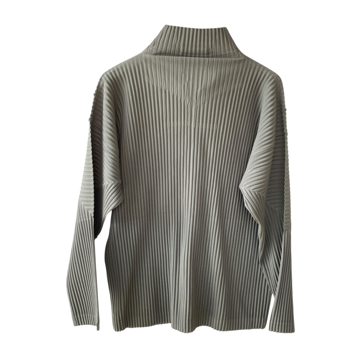 ジップアップ プリーツシャツHP41JL180