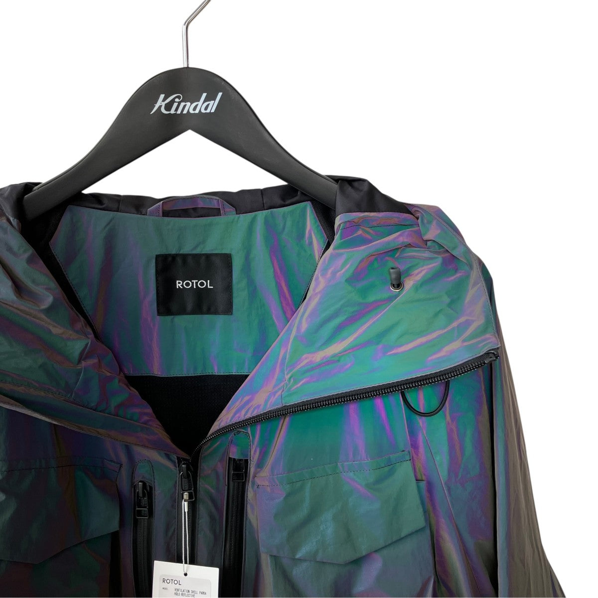 VENTILATION SHELL PARKA HOLO REFLECTIVEマウンテンパーカーR25AWOYC02