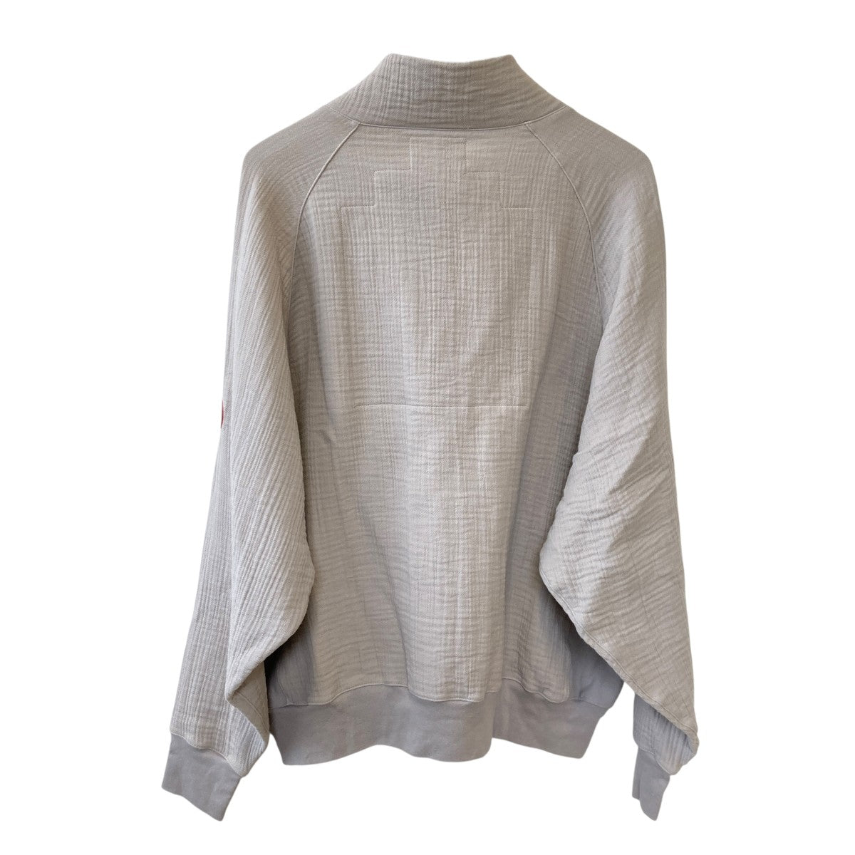 Layered Gauze Half Zipガーゼ ハーフジップスウェットトップスCES27CS25