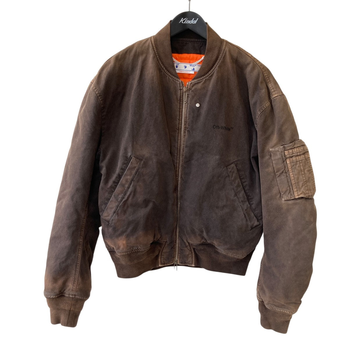 DIAG TAB BOMBER JACKETボンバージャケットOMEH044C99FAB001