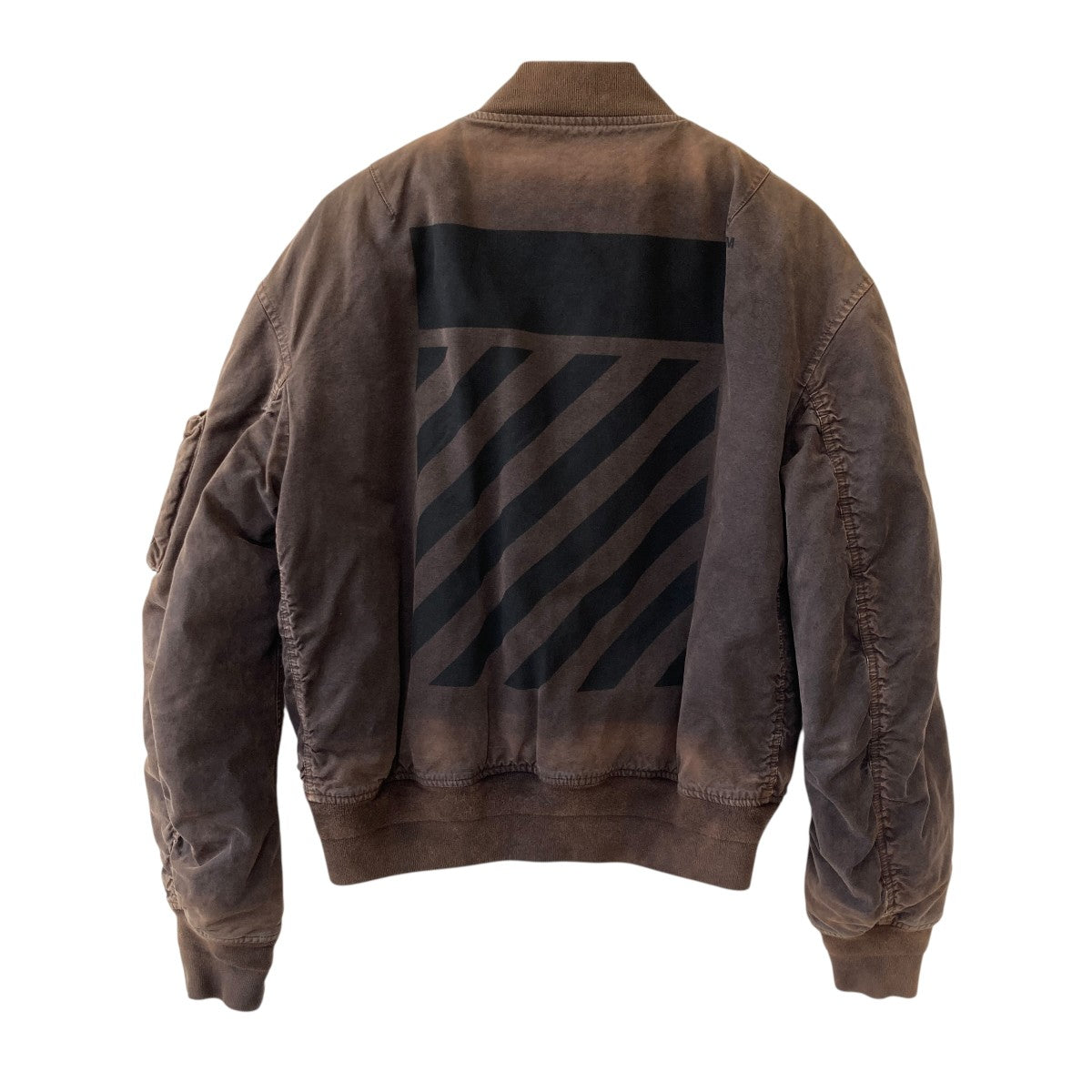 DIAG TAB BOMBER JACKETボンバージャケットOMEH044C99FAB001