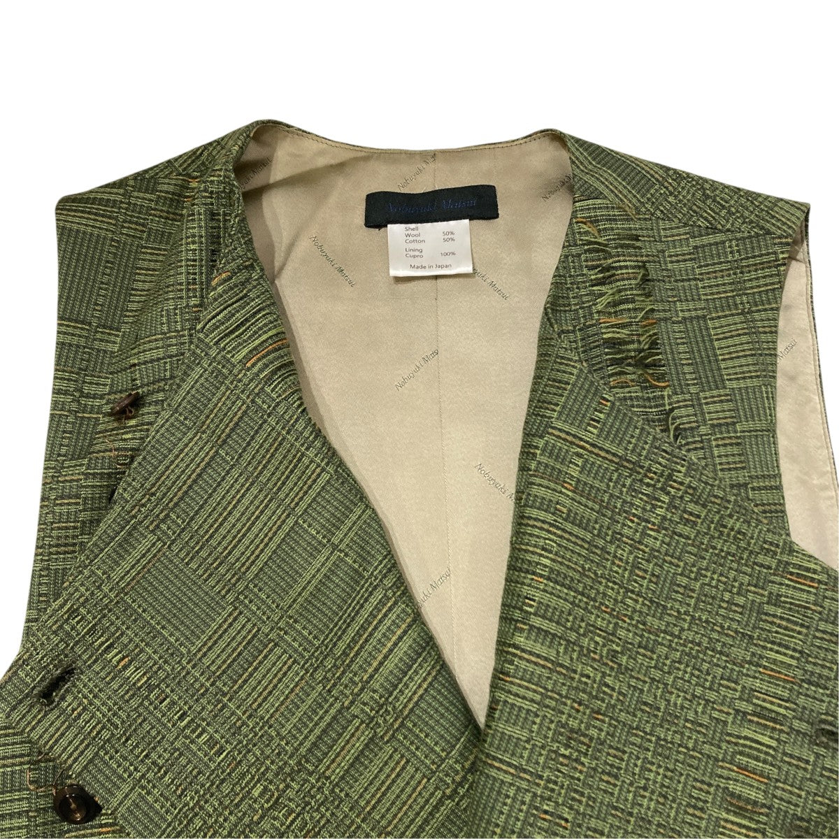 Double Front Waistcoatベスト